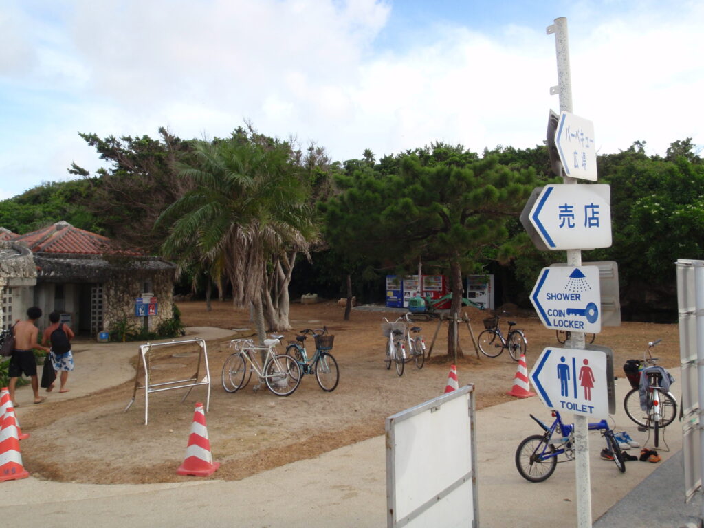 波の上ビーチのトイレ