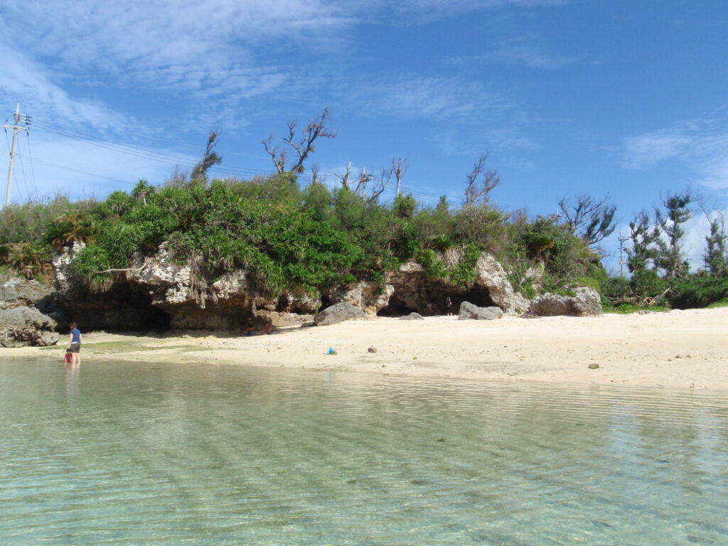 自分だけのビーチを満喫