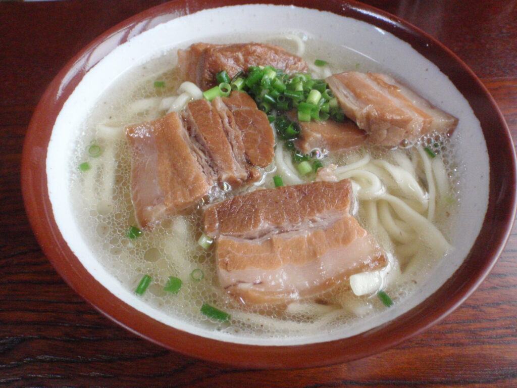 前田食堂の牛肉そば