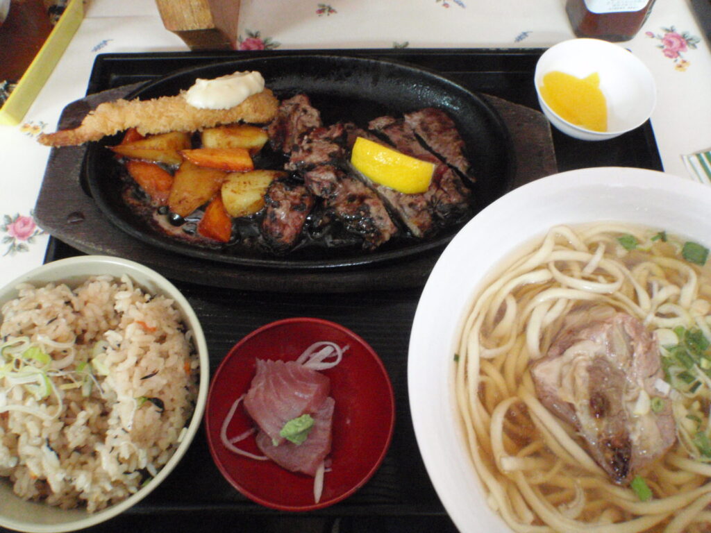 沖縄そば定食