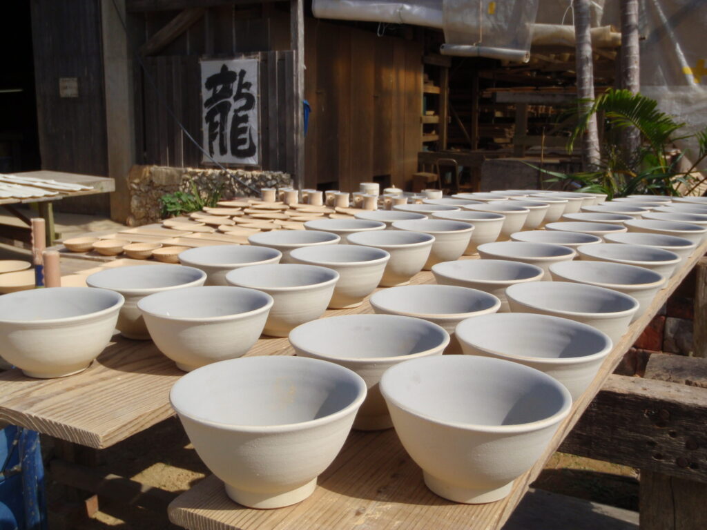 やちむんの作り工程