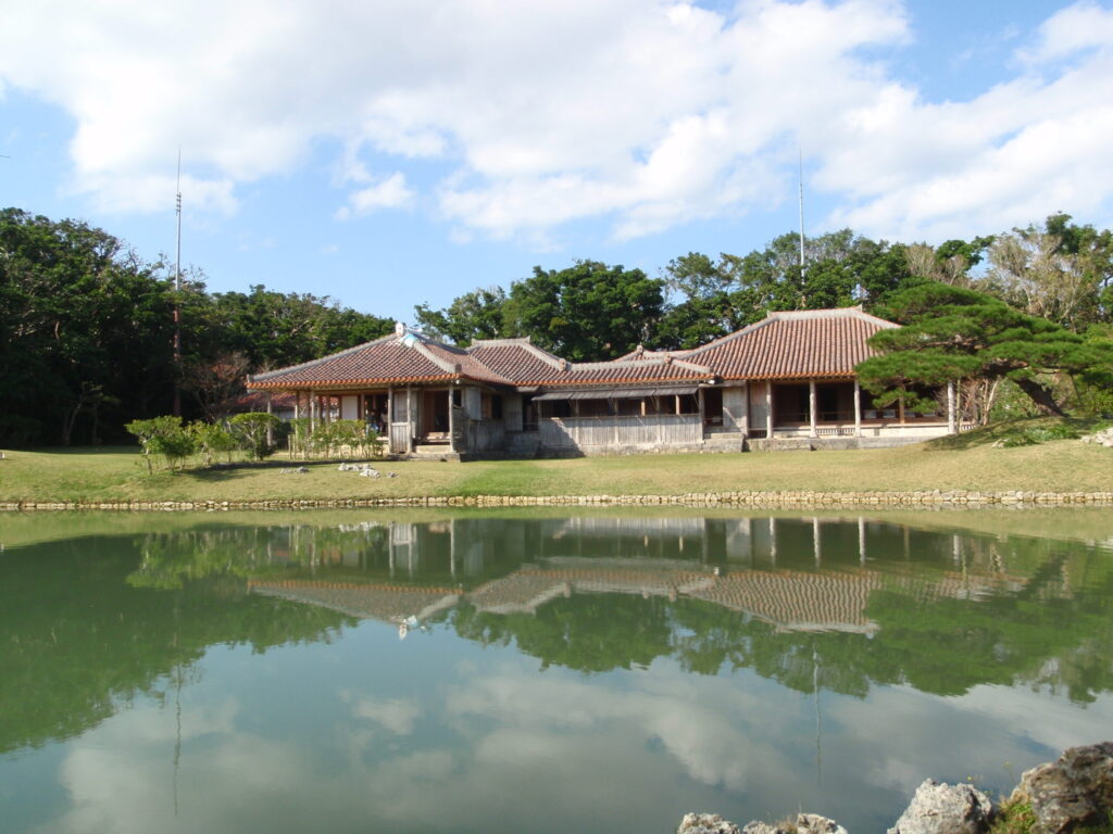 琉球王族のための迎賓庭園