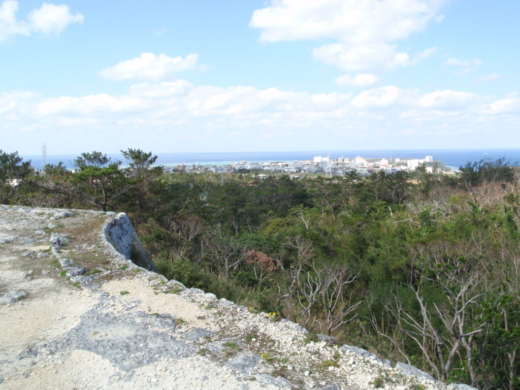 城壁上からのパノラマビュー
