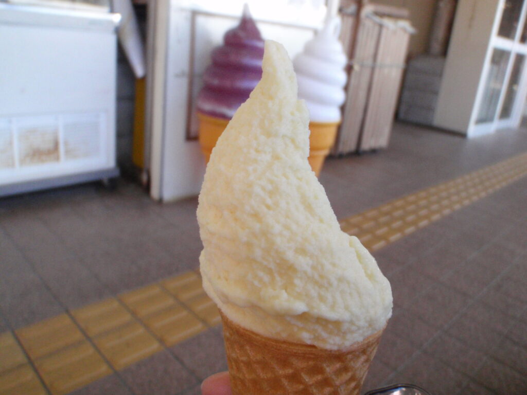 おっぱソフトクリーム