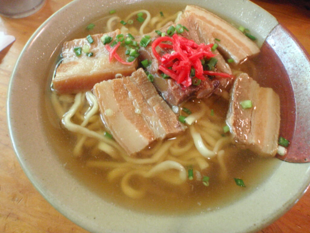 我部祖河食堂の沖縄そば