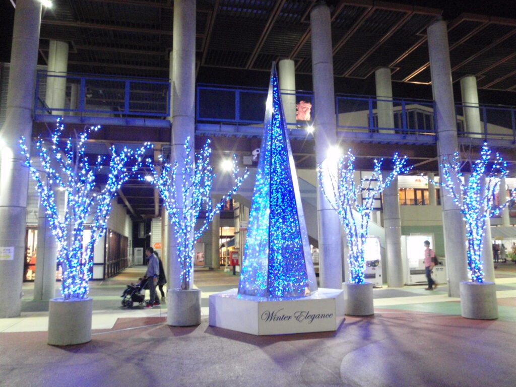 あしびなーライトアップ