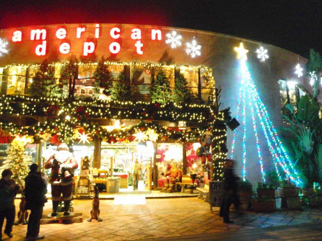 北谷ライトアップ